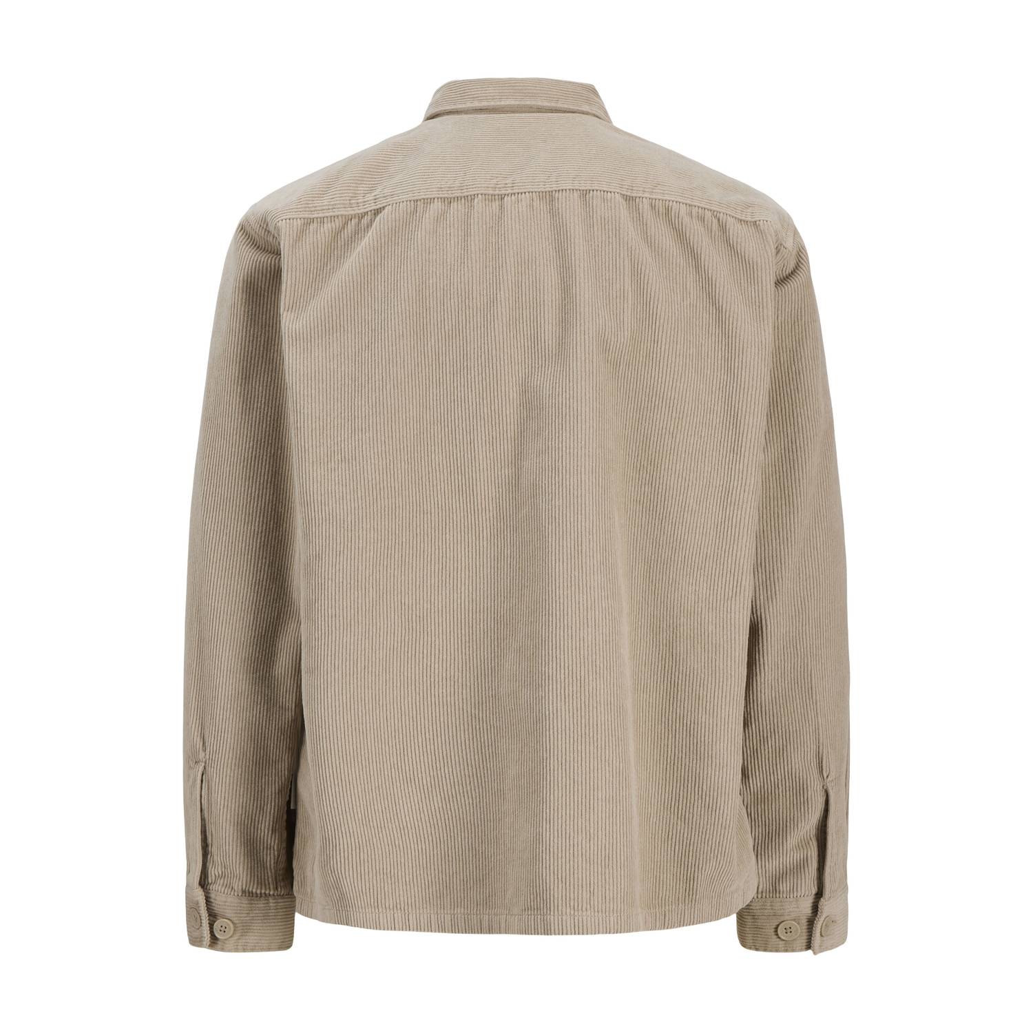 JACK & JONES JUNIOR corduroy casual overhemd beige