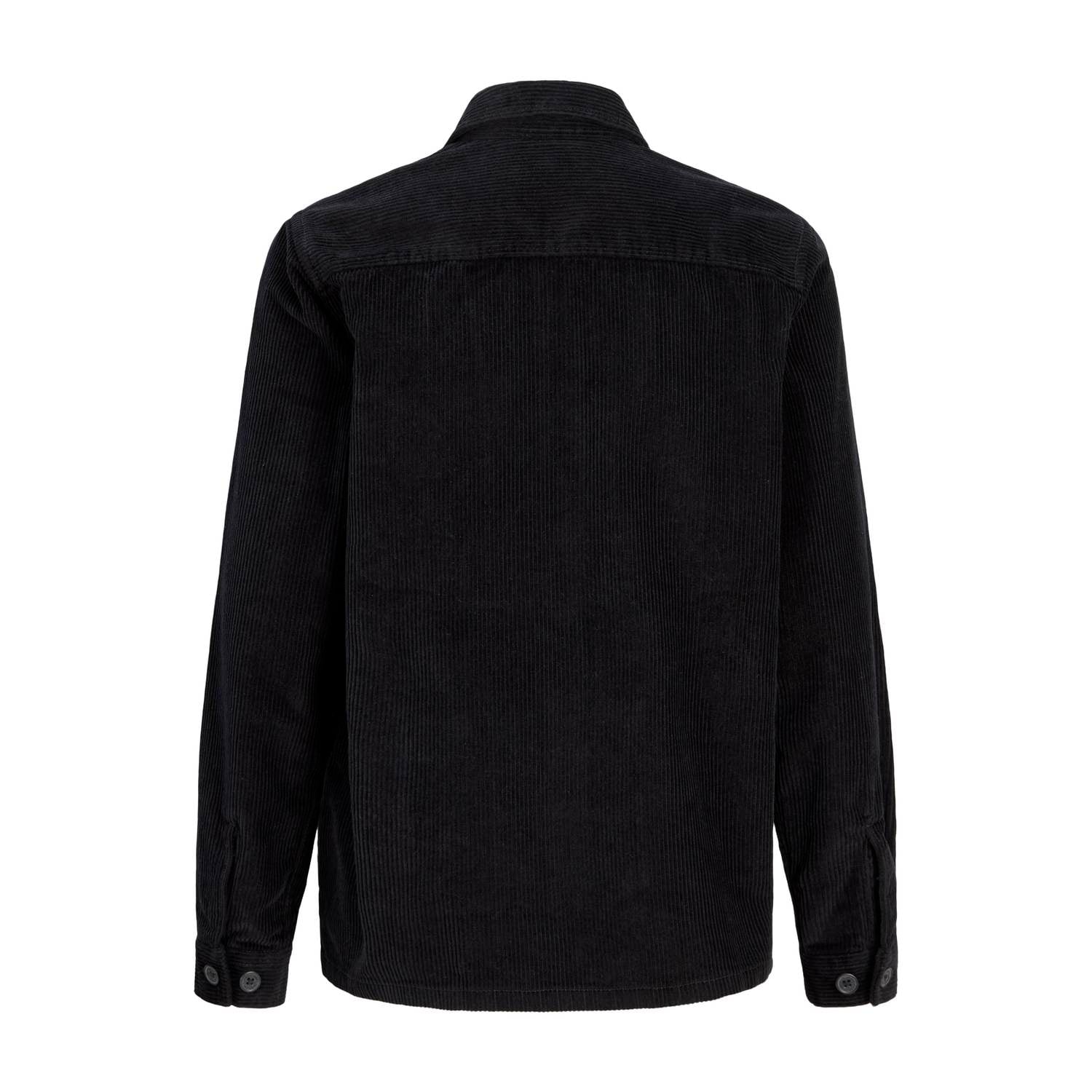 JACK & JONES JUNIOR corduroy overhemd zwart