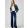 Levi's 728 HR WIDE LEG wide leg jeans - donkerblauw