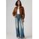 Levi's RIBCAGE WIDE LEG H223 ROSIE PO jeans - middelblauw