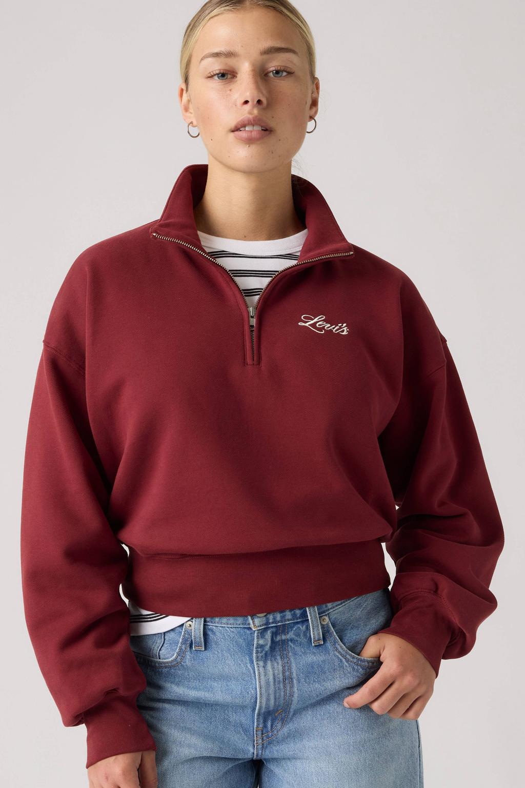 Levi's trui - donkerrood