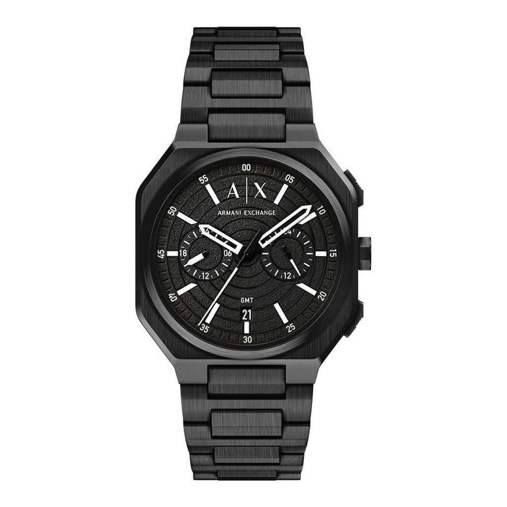 Armani Exchange horloge AX1478 zwart