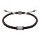 Fossil leren armband JF05009998 bruin
