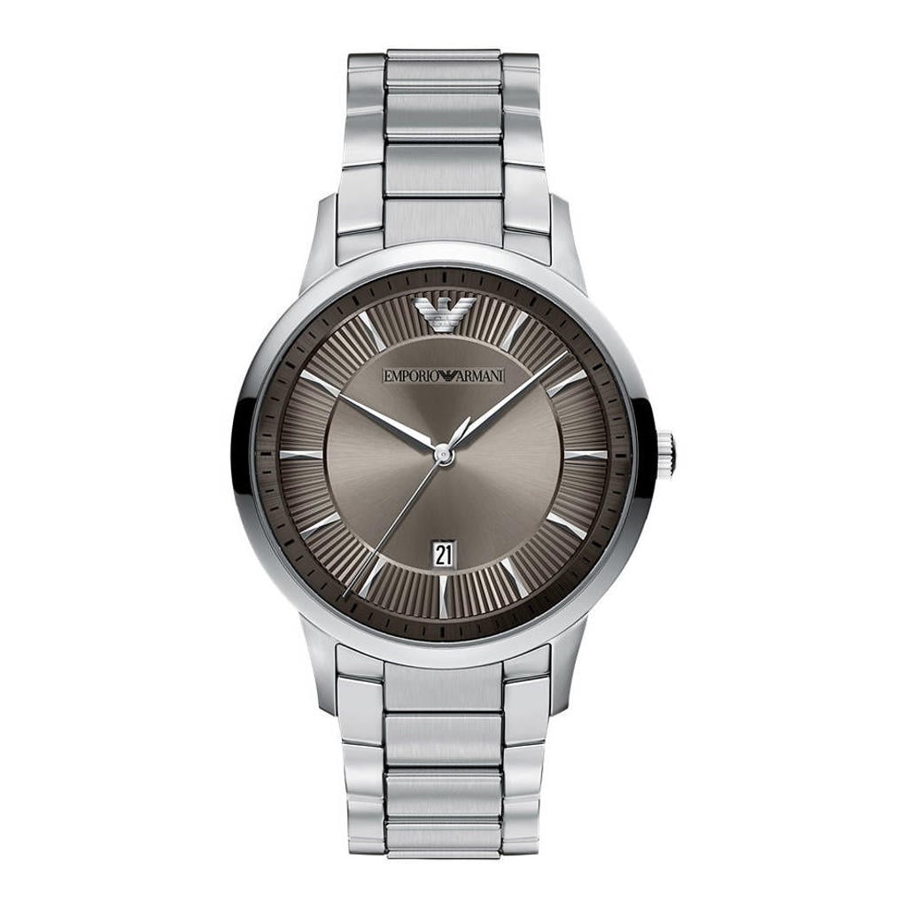 Emporio Armani horloge AR11825 zilverkleurig