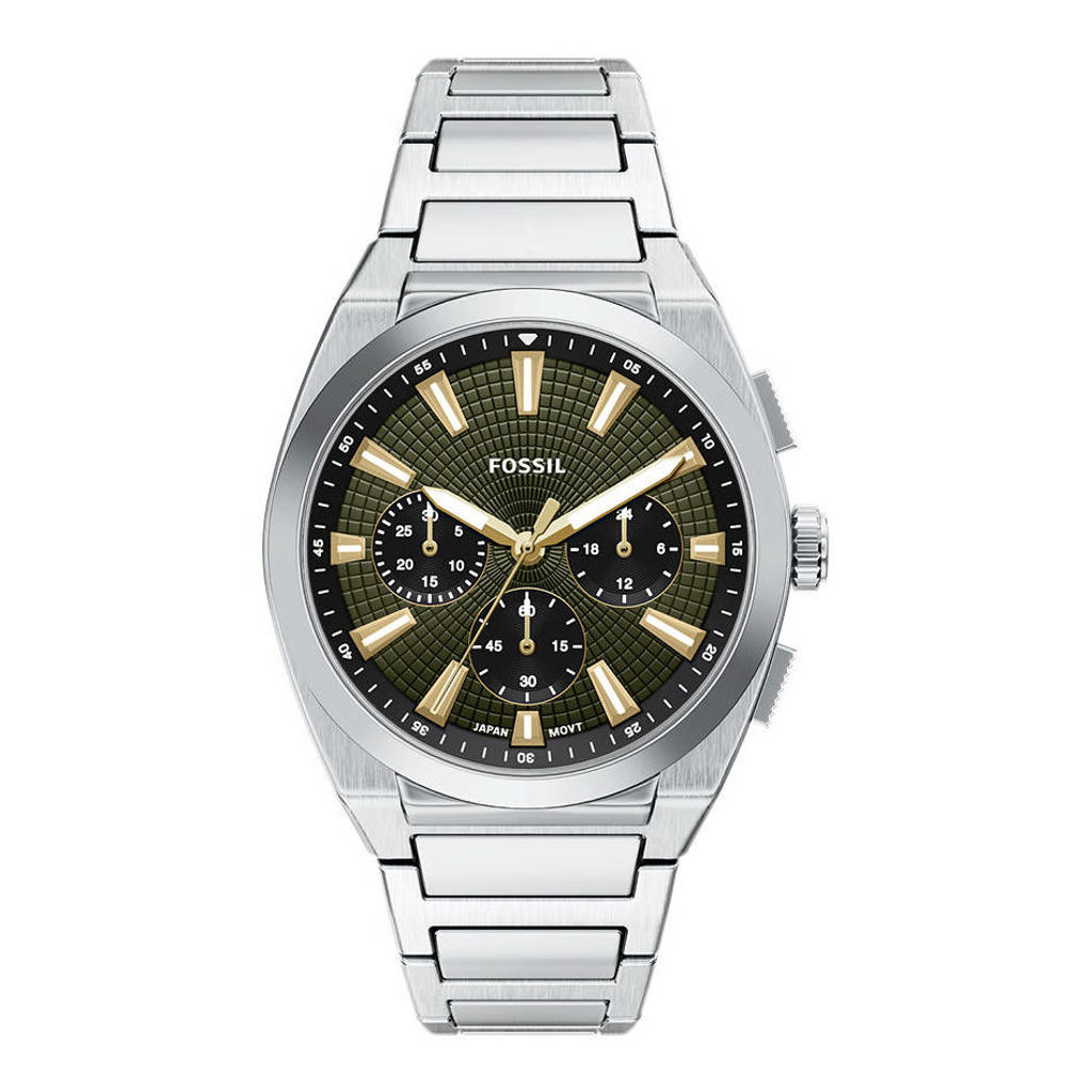 Fossil horloge FS6183 zilverkleurig