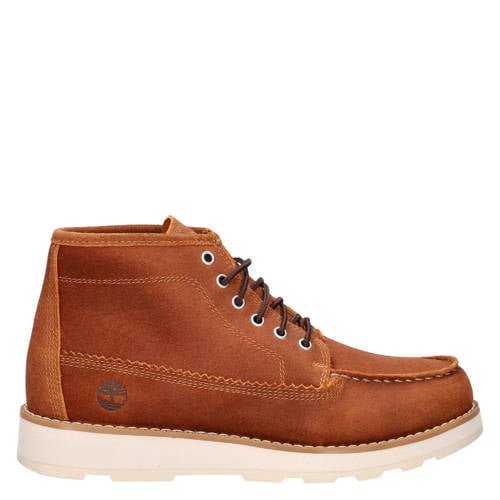 Timberland suède veterboots cognac