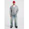 America Today gebreid vest - mid grey
