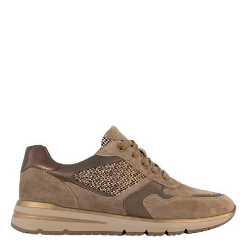 Medicus suède sneakers bruin