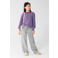 Shoeby oversized gestreepte sweater met strass-steentjes - blauw