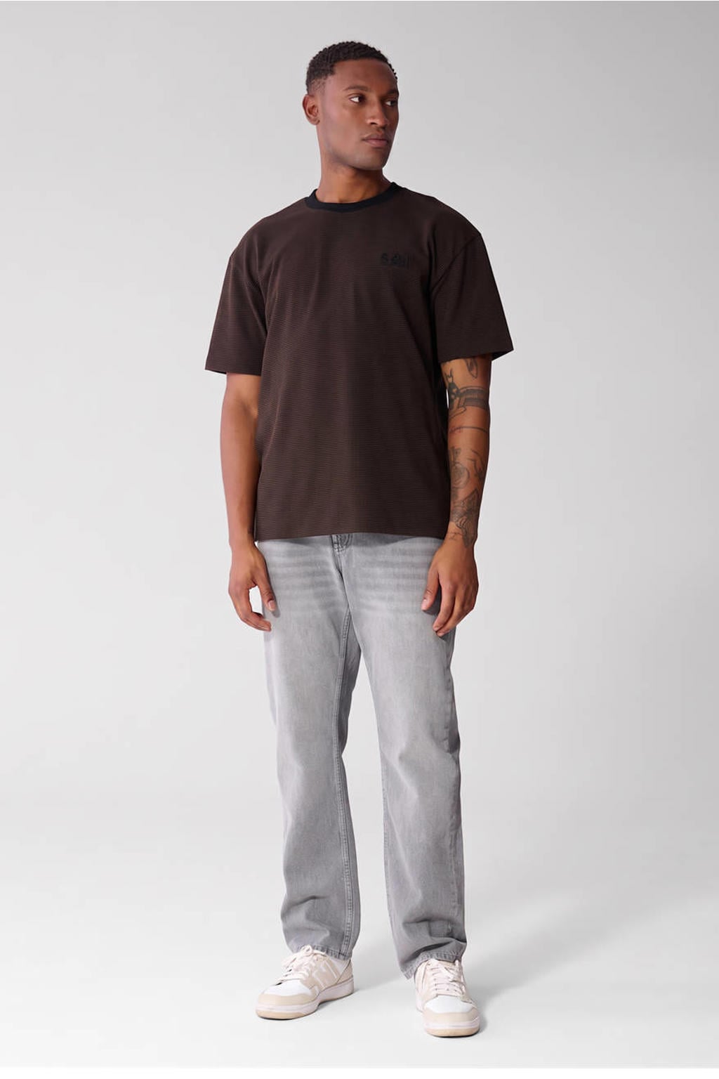Shoeby straight leg jeans - lichtgrijs
