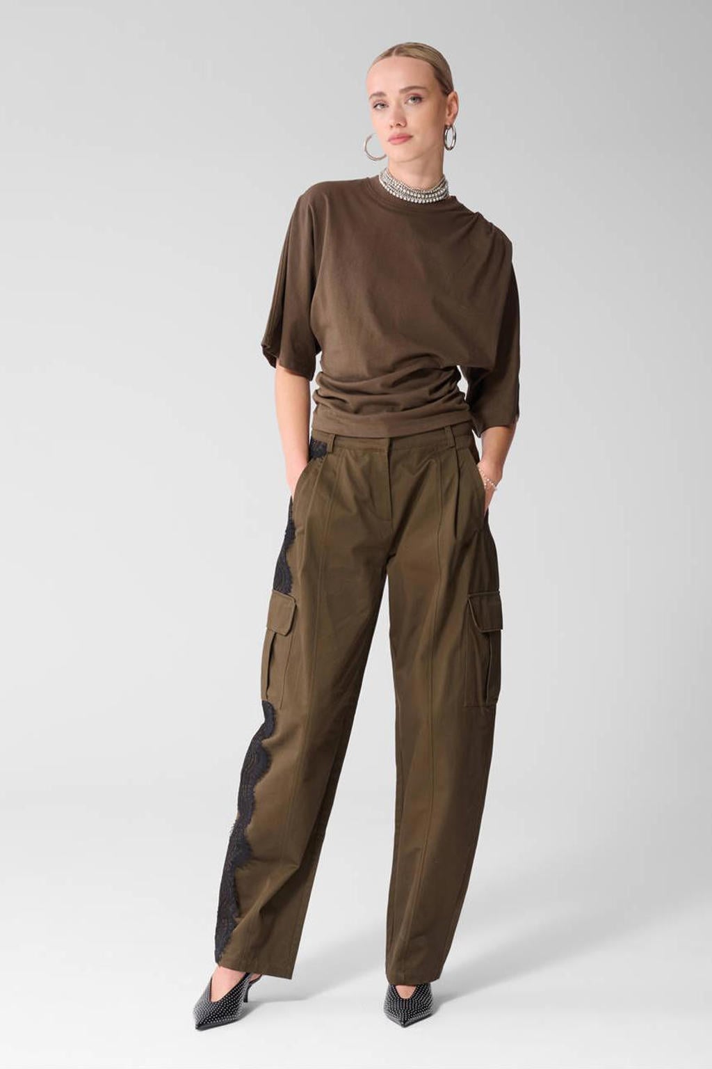 Shoeby top - bruin