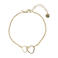 A Beautiful Story gold plated armband Tenderly Hearts