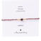 A Beautiful Story armband Iris Garnet
