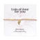 A Beautiful Story armband Sweetheart Rose Quartz