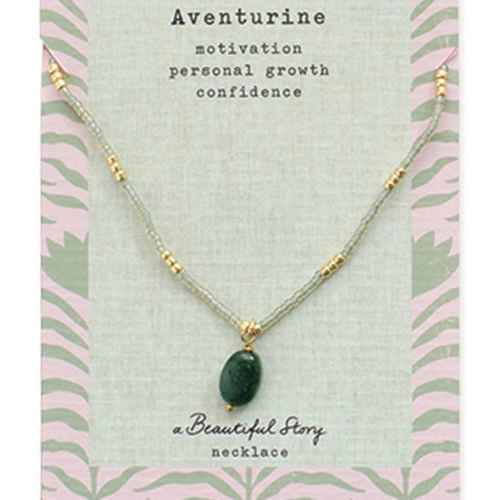 A Beautiful Story ketting Wishing Aventurine
