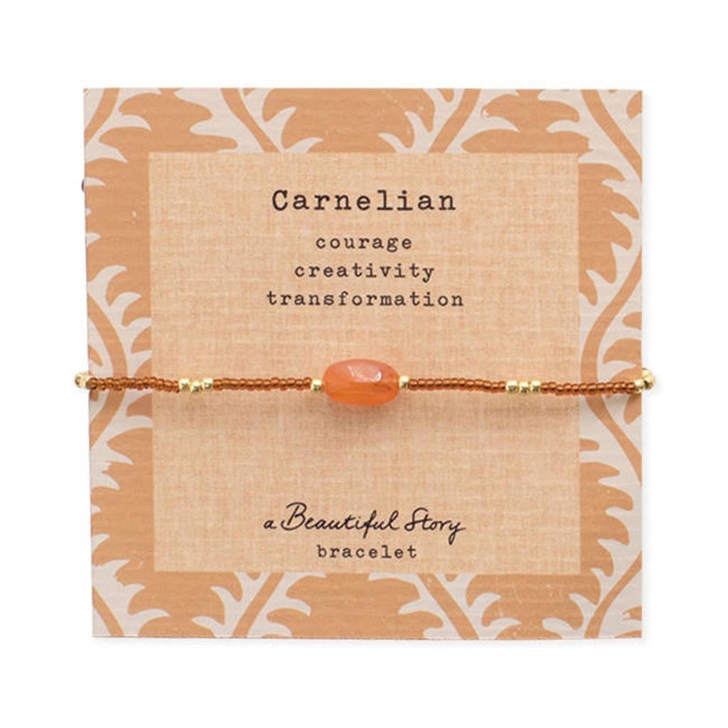 A Beautiful Story armband Wanting Carnelian