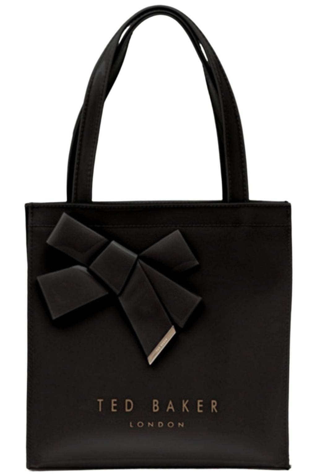 Ted Baker sleutelhanger met strikdetail NIACON zwart