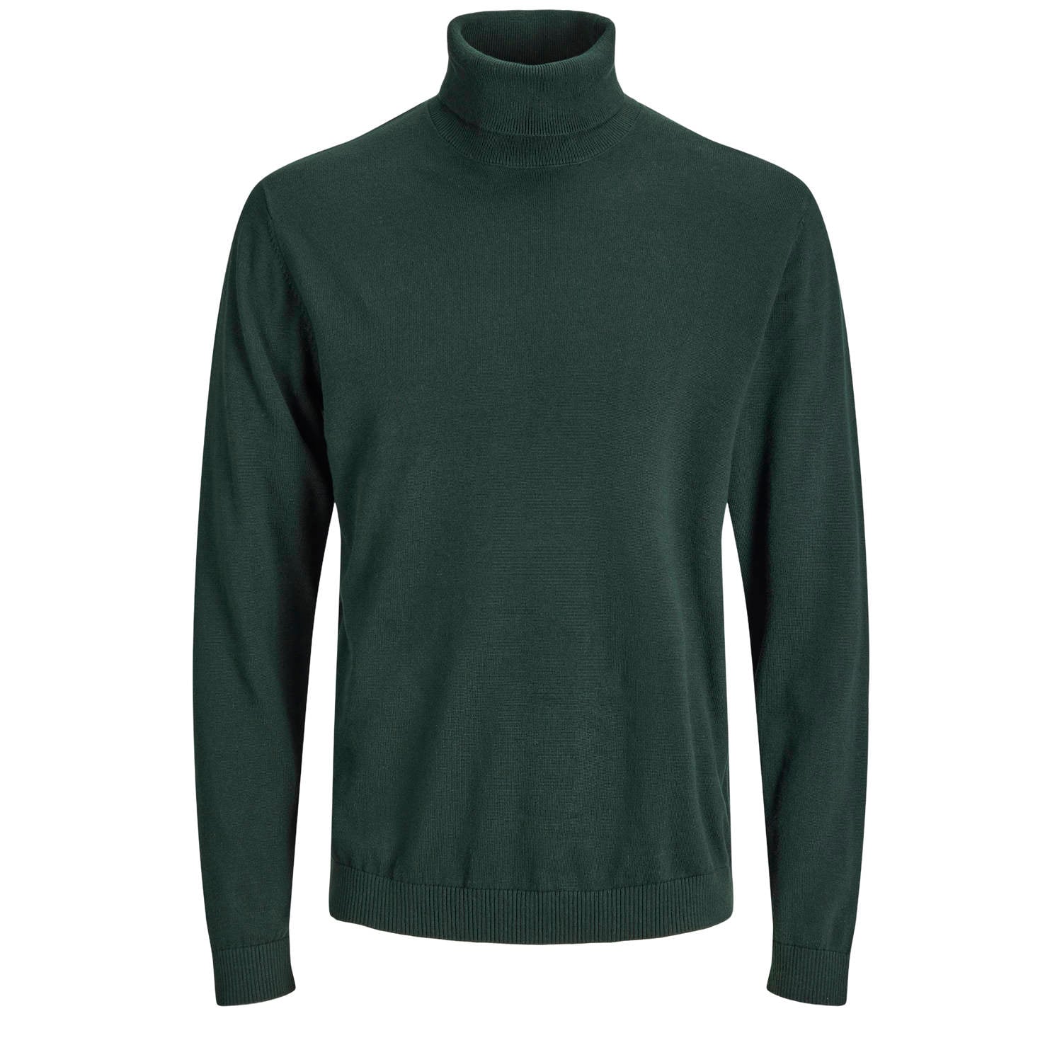 JACK & JONES ESSENTIALS katoenen regular fit gebreide coltrui scarab