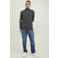 JACK & JONES ESSENTIALS regular fit trui - donkergrijs