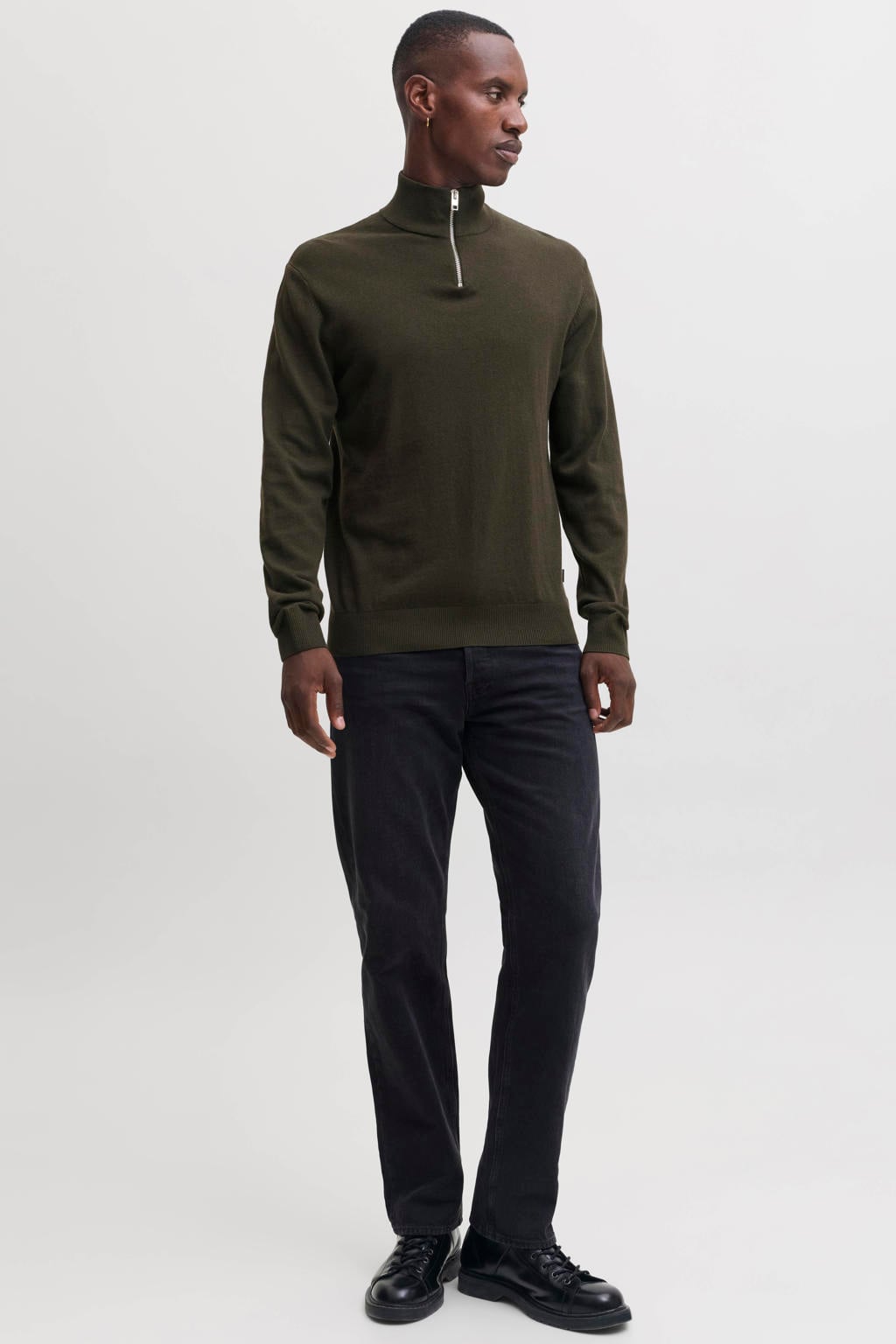 JACK & JONES ESSENTIALS regular fit gebreide trui - rosin