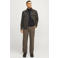 JACK & JONES ESSENTIALS katoenen regular fit gebreide coltrui - zwart