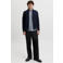 JACK & JONES ESSENTIALS regular fit gemêleerd overhemd - denim