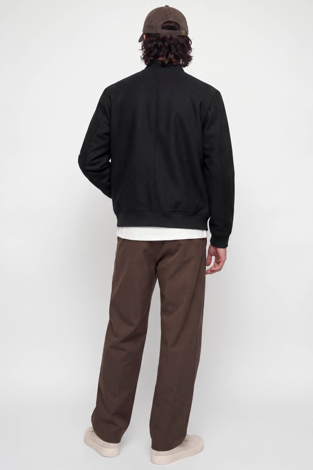JACK & JONES ESSENTIALS bomberjack - zwart
