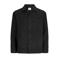 JACK & JONES ESSENTIALS relaxed fit geruit overshirt - zwart