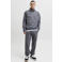 JACK & JONES ESSENTIALS relaxed fit sweater met print - grijsblauw