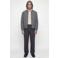 JACK & JONES ESSENTIALS gemêleerd bomberjack - donkergrijs