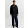 JACK & JONES ESSENTIALS katoenen regular fit gebreide trui - zwart