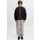 JACK & JONES ESSENTIALS relaxed fit sweater met print - bitter chocolate