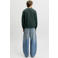 JACK & JONES ESSENTIALS relaxed fit sweater met print - scarab