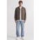 JACK & JONES ESSENTIALS relaxed fit geruit overshirt - cocoa
