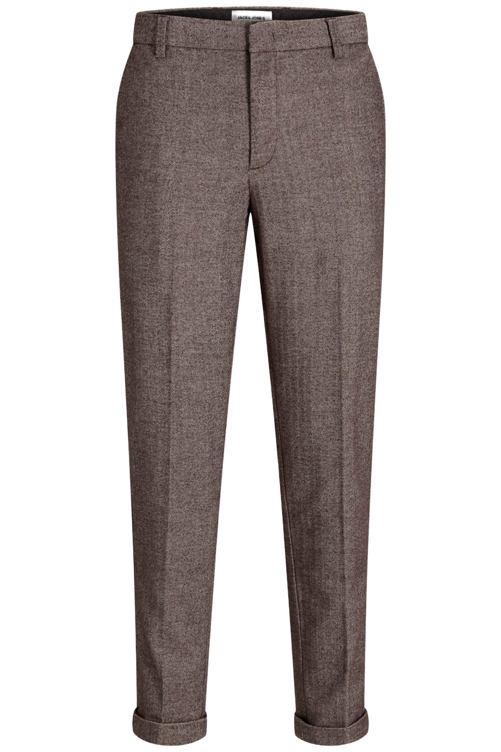 JACK & JONES PANTS STUDIO regular fit chino - bruin