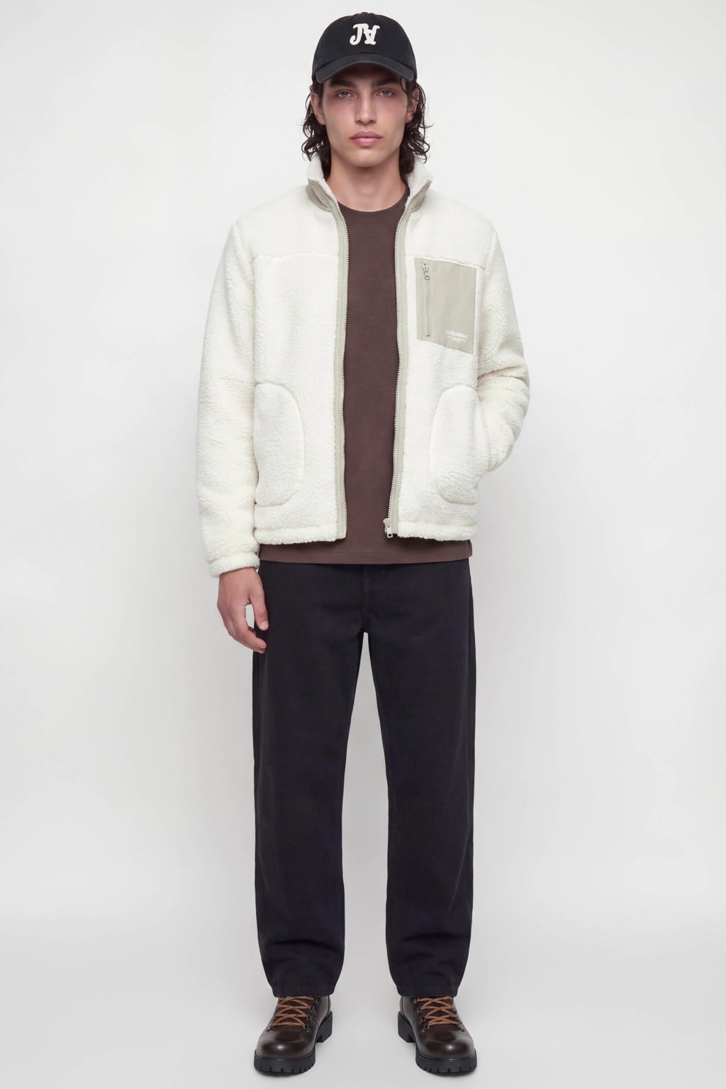 JACK & JONES ESSENTIALS teddy jas - atmosphere