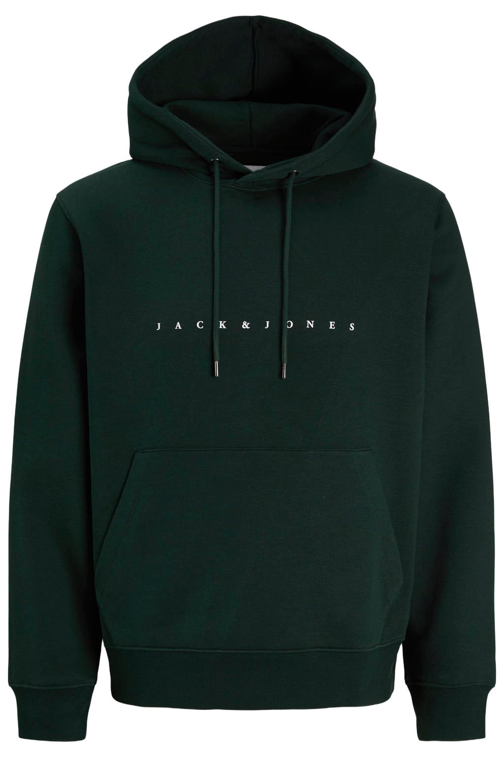 JACK & JONES ESSENTIALS relaxed fit hoodie met logo - scarab