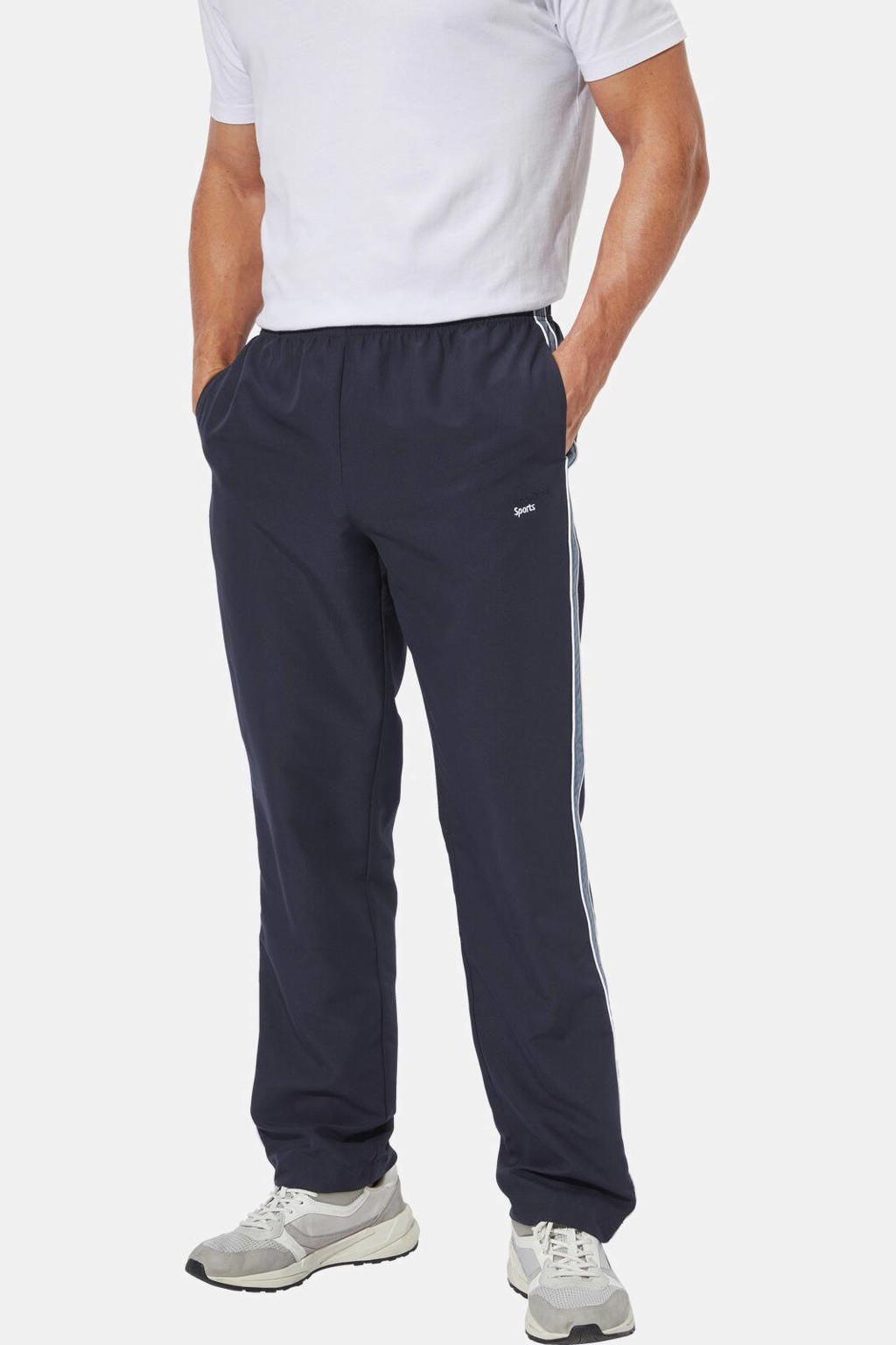 Babista Plus Size joggingbroek - set van 2 blauw/donkerblauw