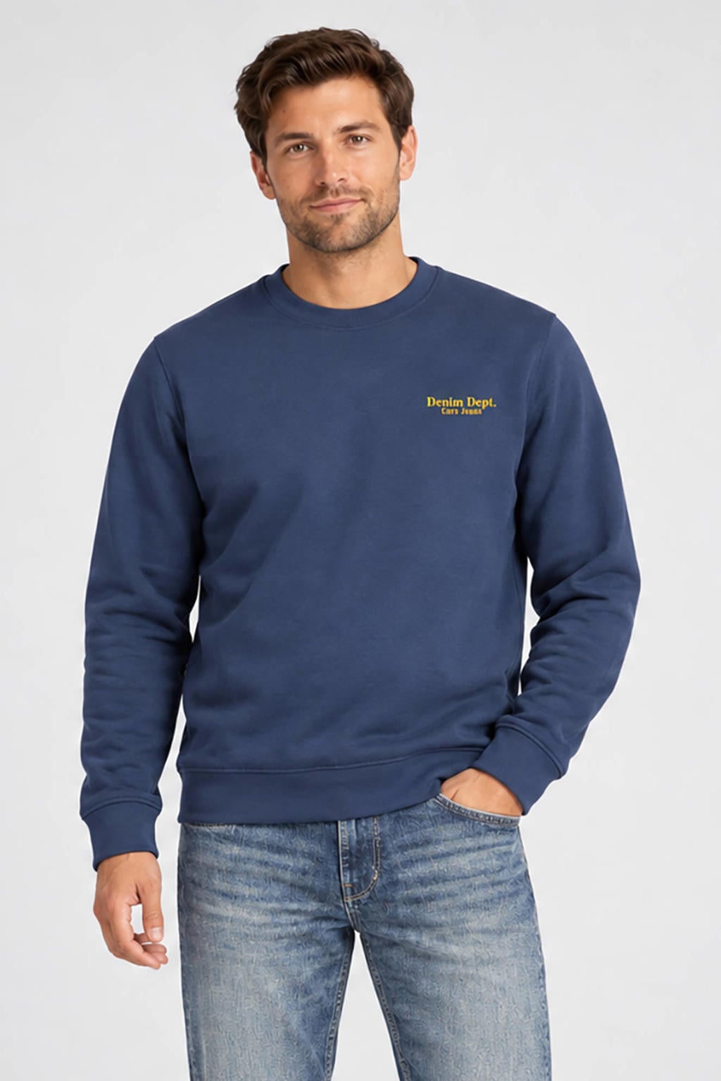 Cars regular fit sweater - donkerblauw
