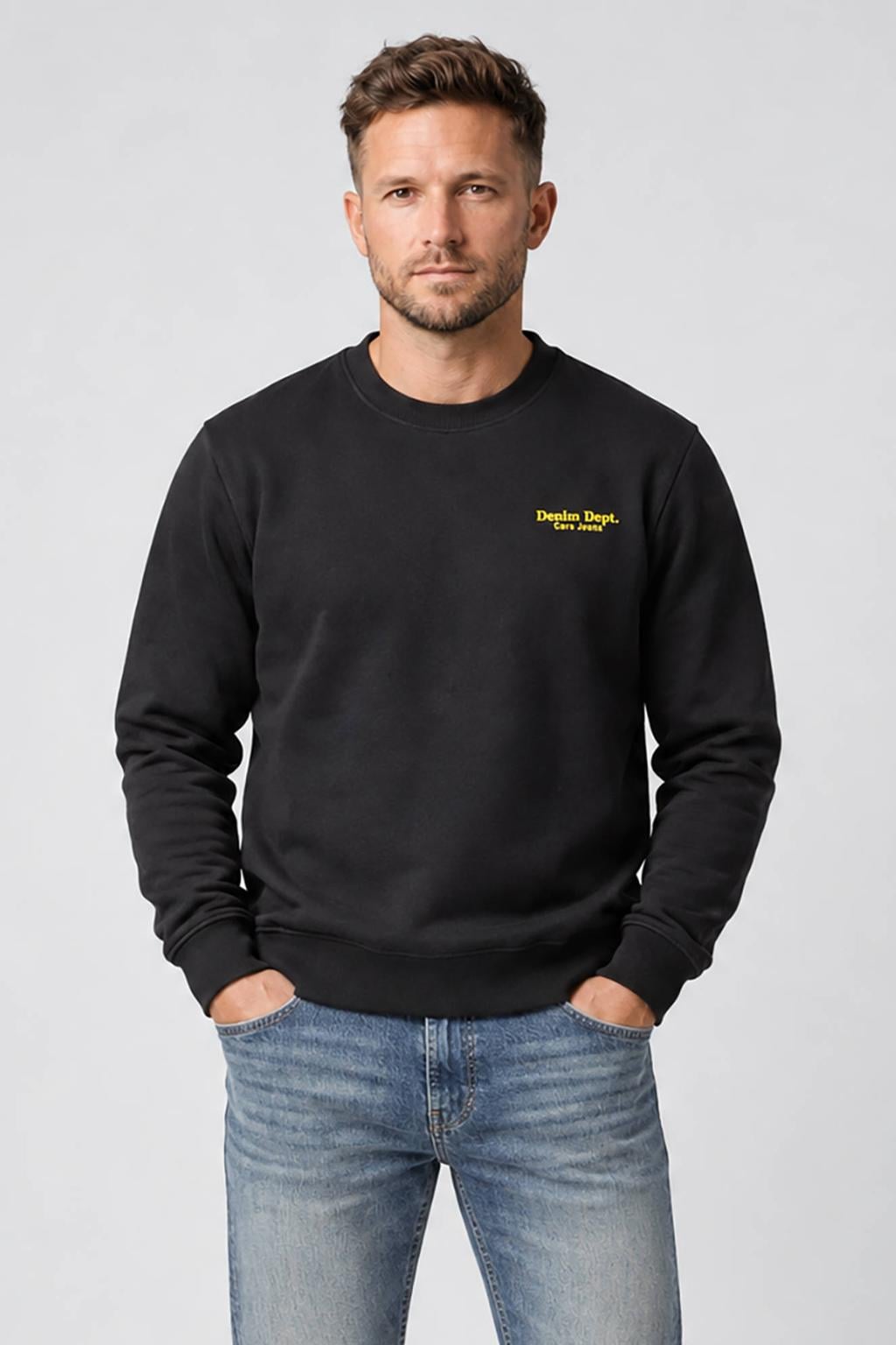 Cars regular fit sweater - antraciet