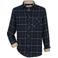 Babista MILANTARA regular fit overhemd Plus Size met print - donkerblauw