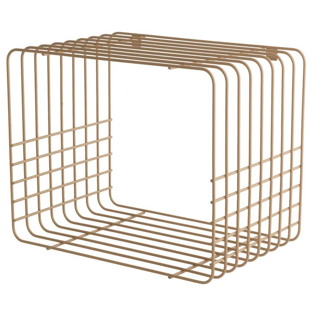 Mette Ditmer wandrek Store-it 38x30.5x26 cm - zand