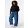 MS Mode Plus Size top - zwart