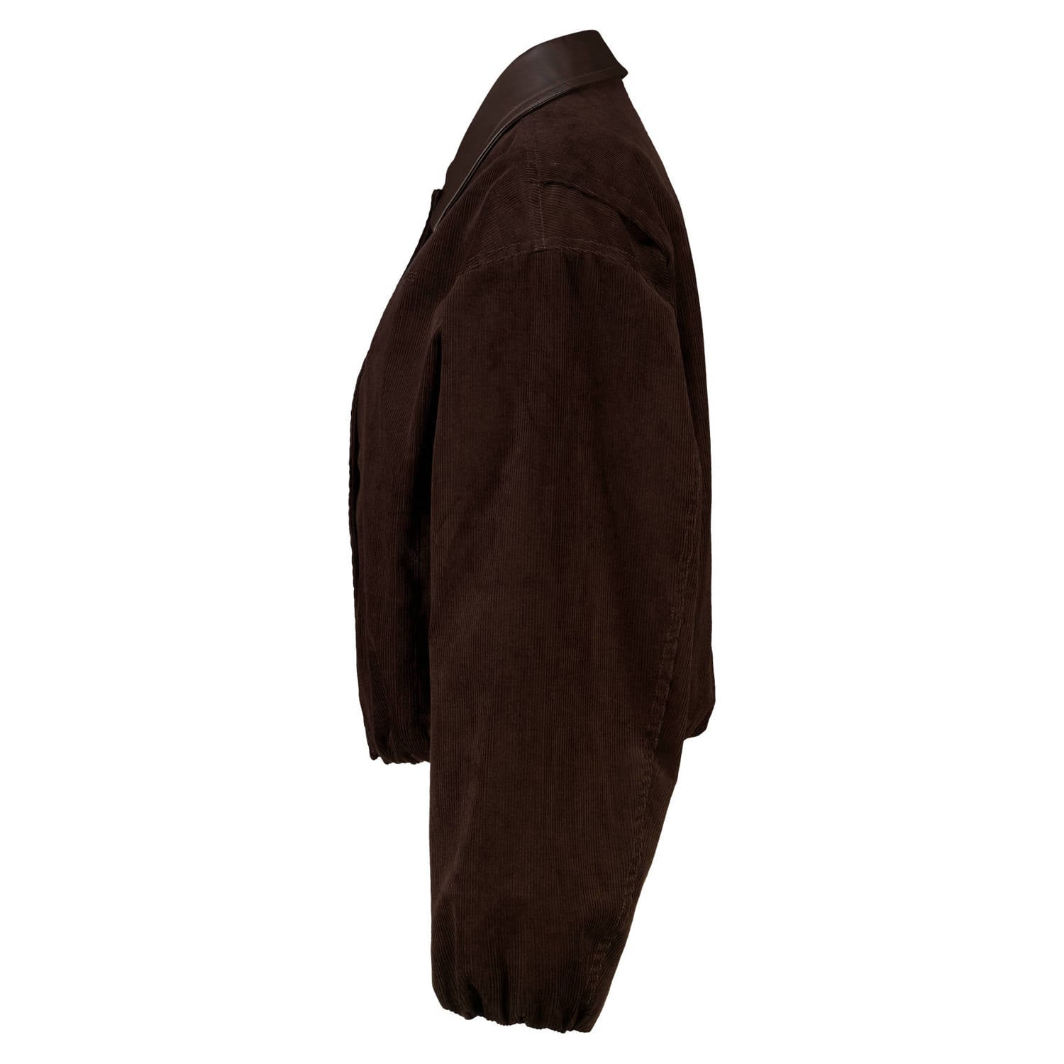America Today corduroy jas donkerbruin
