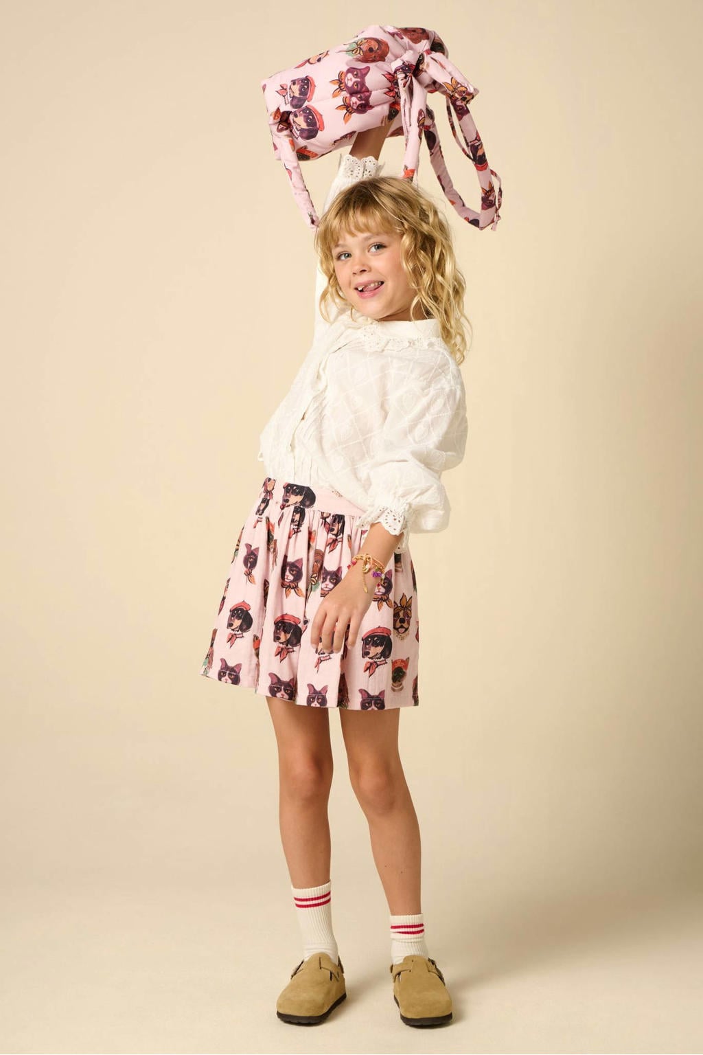 Sissy-Boy blouse met ruches - wit