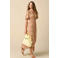 Sissy-Boy midi jurk met glitters - meerkleurig