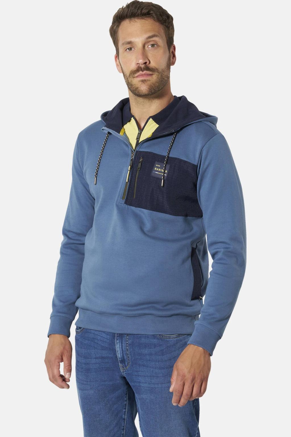 Babista trui Plus Size - blauw