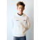 Mango Kids hoodie met backprint - wit