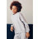 Mango Kids sweater met backprint - grijs