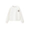 Mango Kids sweater met backprint - beige